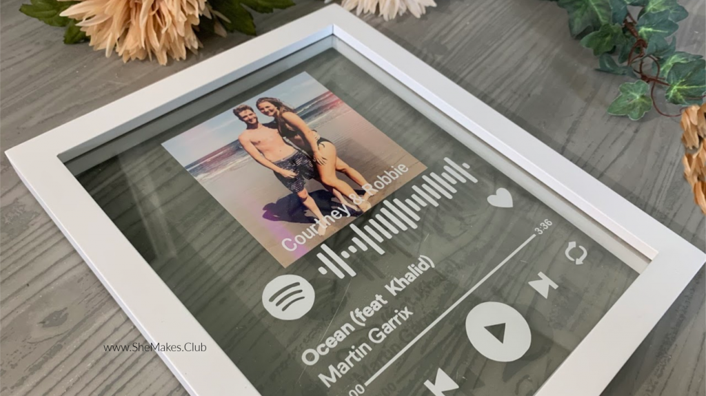 Download Easy Custom DIY Spotify Frame with Cricut Design Space ...
