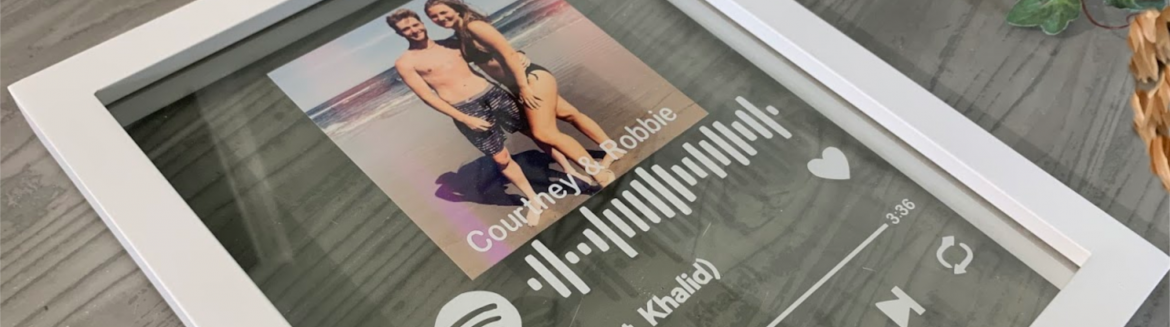 Cornici frame Spotify personalizzate con barcode. Tutorial 